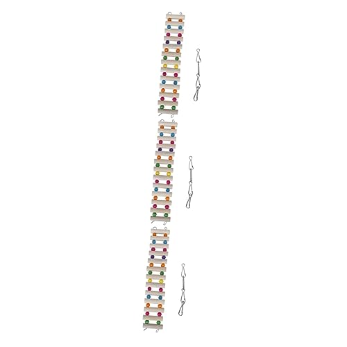 FRCOLOR 3stücke Holzspielzeug Für Tiere Lange Brücke Mit Haken Für Vögel Hamster Und Kleintiere Zum Klettern Und Spielen Im Käfig Installieren Aus Massivem Holz FRCOLOR 3stücke Holzspielzeug Für Tiere Lange Brücke Mit Haken Für Vögel Hamster Und Kleintiere Zum Klettern Und Spielen Im Käfig Installieren Aus Massivem Holz von FRCOLOR