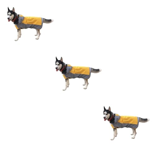 FRCOLOR 3st Wimperntusche Regenmantel Für Haustiere Der Hund Jacken von FRCOLOR