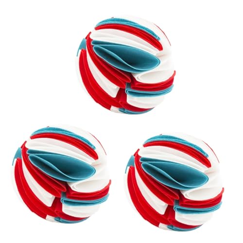 FRCOLOR Lieferungen 3St Hundeschnüffelball Futtermatten für Hunde Leckerli-Spender für Hunde Spielzeuge Futterspender für Katzen Haustier Spielzeug Schleifspielzeug für Hunde Hündchen FRCOLOR Lieferungen 3St Hundeschnüffelball Futtermatten für Hunde Leckerli-Spender für Hunde Spielzeuge Futterspender für Katzen Haustier Spielzeug Schleifspielzeug für Hunde Hündchen von FRCOLOR