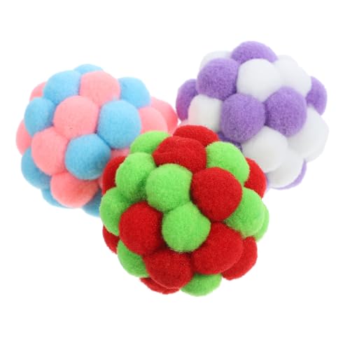 FRCOLOR 3St Katzenglockenball interaktives Spielzeug für Haustiere Katzenspielzeug für Wohnungskatzen Spielzeuge Haustierspielzeug Katzenspielzeugbälle die Katze Pet-Ball FRCOLOR 3St Katzenglockenball interaktives Spielzeug für Haustiere Katzenspielzeug für Wohnungskatzen Spielzeuge Haustierspielzeug Katzenspielzeugbälle die Katze Pet-Ball von FRCOLOR