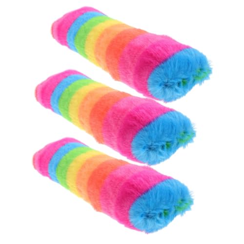FRCOLOR 3stücke Plüsch Katzen-spielzeuge Mit Katzenminze Interaktive Kissen Für Katzen Leicht Und Langlebig Für Spiel Und Beschäftigung Um Einsamkeit Zu Reduzieren von FRCOLOR