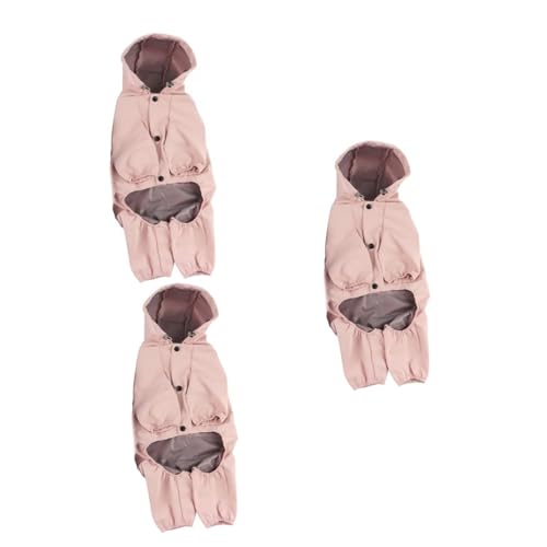 FRCOLOR 3St Regenmantel für Haustiere Hund reflektierender Regenmantel Hunderegenmantel Kleider Regenjacke Welpenmantel Regenkleidung für Haustiere regenfest Poncho Einteilige Hose FRCOLOR 3St Regenmantel für Haustiere Hund reflektierender Regenmantel Hunderegenmantel Kleider Regenjacke Welpenmantel Regenkleidung für Haustiere regenfest Poncho Einteilige Hose von FRCOLOR