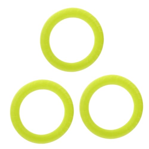 FRCOLOR 3St Trainingsring für Hunde Sommerspielzeug Spielzeug zur Haustierjagd Spielzeuge Welpe interessantes Kauspielzeug Hundespielzeug für den Haushalt draussen Zubehör Hohle Kugel Eva von FRCOLOR