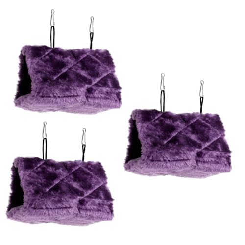 FRCOLOR 3St Schlauchdiffusor Haustier-Hängemattenbett lila vogelkäfig zubehör vogelzubehör für käfig Schlafbett für Haustiere Papageienhängematte kleines Haustier Vogel liefert Violett FRCOLOR 3St Schlauchdiffusor Haustier-Hängemattenbett lila vogelkäfig zubehör vogelzubehör für käfig Schlafbett für Haustiere Papageienhängematte kleines Haustier Vogel liefert Violett von FRCOLOR