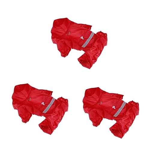 FRCOLOR 3St Schneemantel für Hunde winddichtes Haustier hunderegenmantel Regenjacken für Hunde Poncho wimperntusche Hund Regen Slicker Regenmantel für Haustiere Schneeschutz Kleiner Hund FRCOLOR 3St Schneemantel für Hunde winddichtes Haustier hunderegenmantel Regenjacken für Hunde Poncho wimperntusche Hund Regen Slicker Regenmantel für Haustiere Schneeschutz Kleiner Hund von FRCOLOR