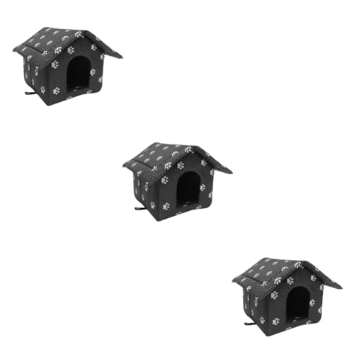 FRCOLOR 3-teiliges Katzenhaus Für Den Außenbereich Wetterfest Für Katzen Komfortbett Stabiles Und Sicheres Design Für Den Außenbereich FRCOLOR 3-teiliges Katzenhaus Für Den Außenbereich Wetterfest Für Katzen Komfortbett Stabiles Und Sicheres Design Für Den Außenbereich von FRCOLOR