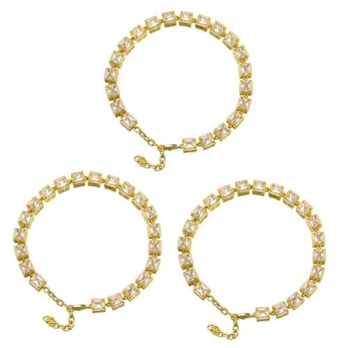 FRCOLOR Kettenhalsketten 3St Neuheit Haustierkette modische Hundekette eine Halskette Halsketten Hundehalsband Kettenhalsband für mittelgroße Hunde Zirkon Zubehör Erstickung Goldkette FRCOLOR Kettenhalsketten 3St Neuheit Haustierkette modische Hundekette eine Halskette Halsketten Hundehalsband Kettenhalsband für mittelgroße Hunde Zirkon Zubehör Erstickung Goldkette von FRCOLOR