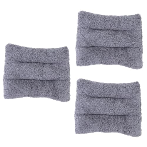 FRCOLOR 3 Stücke Luxuriöse Haustier Schlaf Matte Hamster Warme Kissen Pet Pad Komfortable Für Tiere von FRCOLOR