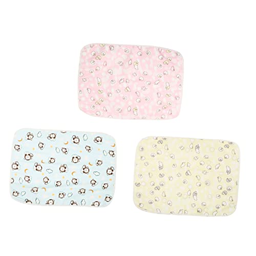 FRCOLOR 3St Hamster-PIPI-Pad nager zubehör Nagetier Zubehör Auskleidung für Rattenkäfige Käfigkissen Bettunterlage für Hamster Futter für Kaninchenkäfige Igel Rennmaus Haustier Urin-Pad von FRCOLOR
