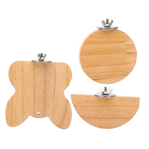FRCOLOR Hamster Plattform Spielzeug Holz Vogel Papagei Spielen Bord Haustier Multi-verwenden Käfig Bord FRCOLOR Hamster Plattform Spielzeug Holz Vogel Papagei Spielen Bord Haustier Multi-verwenden Käfig Bord von FRCOLOR