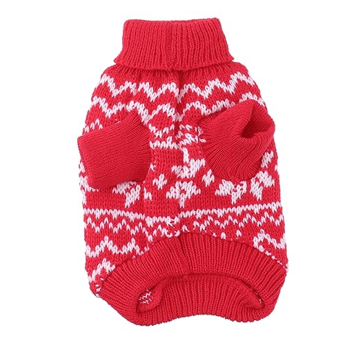 FRCOLOR 3st Haustier Hund Mantel Hunde-Katzen-Kleidung Stricken Hundepullover Weihnachten Hund Weihnachtspullover ädchen Hundepullover Für Große Hunde Hund Rollkragen Verdicken Shirt FRCOLOR 3st Haustier Hund Mantel Hunde-Katzen-Kleidung Stricken Hundepullover Weihnachten Hund Weihnachtspullover ädchen Hundepullover Für Große Hunde Hund Rollkragen Verdicken Shirt von FRCOLOR