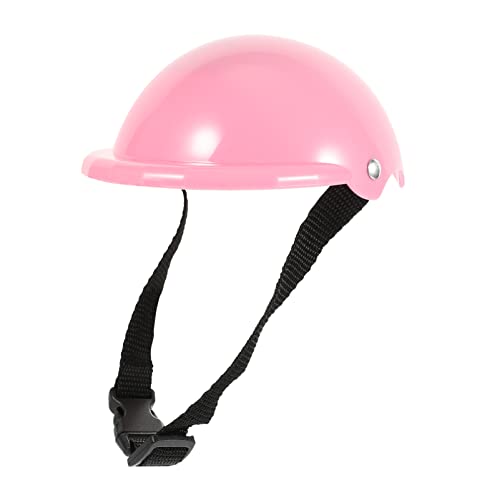 FRCOLOR 3st Haustier Lustiger Hut Hund Cosplay Hut Hunde-motorradmütze Sicherheitshelm Für Haustiere Fahrrad-hundemütze Hundehelme Für Kleine Hunde Welpe Urlaub Haustier Katze Kleidung Abs von FRCOLOR