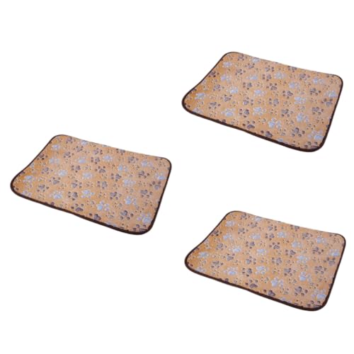 FRCOLOR 3 Stück Haustier Kühlmatte Hundematte Haustier Hundebett Kühlpad Größe L von FRCOLOR