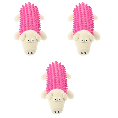 FRCOLOR 3st Hund Sprechendes Spielzeug Plüschkauspielzeug Für Hunde Beißspielzeug Für Hunde Plüsch Beißring Für Hunde Quietschspielzeug Für Welpen Weiß Hündchen Emulsion Tier FRCOLOR 3st Hund Sprechendes Spielzeug Plüschkauspielzeug Für Hunde Beißspielzeug Für Hunde Plüsch Beißring Für Hunde Quietschspielzeug Für Welpen Weiß Hündchen Emulsion Tier von FRCOLOR