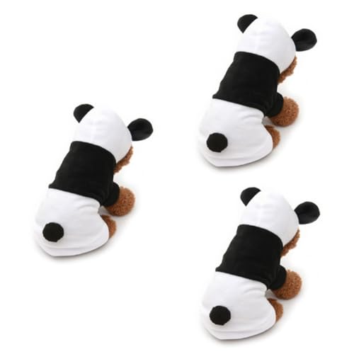 FRCOLOR 3stücke Hundepanda Kostüm Hoodie Für Kleine Hunde Winterjacke Für Haustiere Süßer Panda-Look Für Joggen Und Besondere Anlässe s FRCOLOR 3stücke Hundepanda Kostüm Hoodie Für Kleine Hunde Winterjacke Für Haustiere Süßer Panda-Look Für Joggen Und Besondere Anlässe s von FRCOLOR