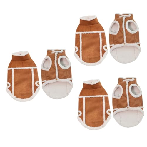 FRCOLOR 3st Hundepullover Für Kleine Hunde Junge Kleidung Für Kleine Hunde Trainingsjacken Kleine Hundejacke Jungen Welpenkleidung Hundebekleidung Hunde Pyjamas Haustier Hundekleidung FRCOLOR 3st Hundepullover Für Kleine Hunde Junge Kleidung Für Kleine Hunde Trainingsjacken Kleine Hundejacke Jungen Welpenkleidung Hundebekleidung Hunde Pyjamas Haustier Hundekleidung von FRCOLOR