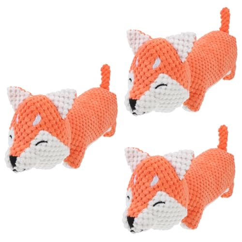 FRCOLOR Spielzeug Für Haustiere 3st Hundespielzeug Plüsch Karikatur Leine Plüschtier FRCOLOR Spielzeug Für Haustiere 3st Hundespielzeug Plüsch Karikatur Leine Plüschtier von FRCOLOR