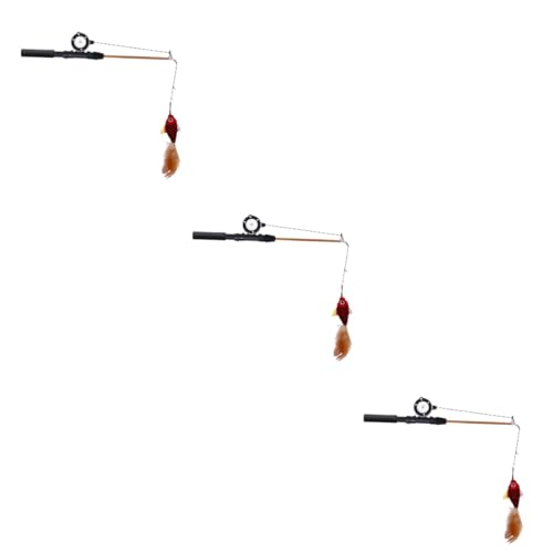 FRCOLOR 3 Stücke Tier Modell Katze Angeln Spielzeug Interaktive Katze Necken Mit Spielzeug FRCOLOR 3 Stücke Tier Modell Katze Angeln Spielzeug Interaktive Katze Necken Mit Spielzeug von FRCOLOR