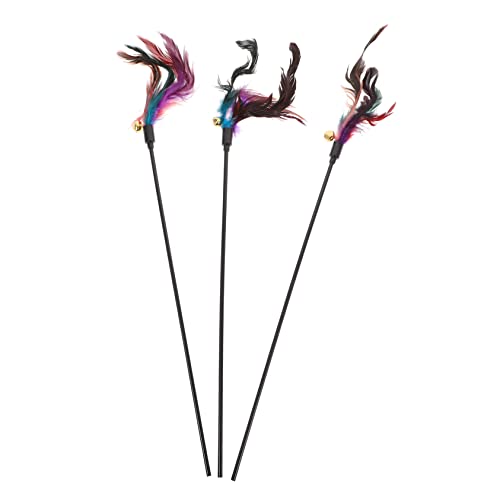 FRCOLOR 3st Erröten Spielzeug Geburtstagsgeschenkspielzeug Katzentrainingsspielzeug Katzenstock Trainingsstock Für Hunde Vogel-basketballkorb Pagodenaquariendekoration Federstock Erdfarben FRCOLOR 3st Erröten Spielzeug Geburtstagsgeschenkspielzeug Katzentrainingsspielzeug Katzenstock Trainingsstock Für Hunde Vogel-basketballkorb Pagodenaquariendekoration Federstock Erdfarben von FRCOLOR