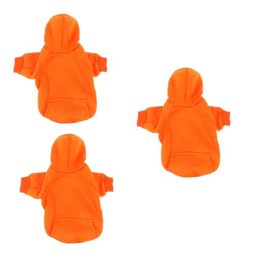 FRCOLOR 3st Kleider Outfits Kleidung Haustier-Hoodie Für Den Winter Warmes Kostü Für Hund Einstellen Perlmutt FRCOLOR 3st Kleider Outfits Kleidung Haustier-Hoodie Für Den Winter Warmes Kostü Für Hund Einstellen Perlmutt von FRCOLOR