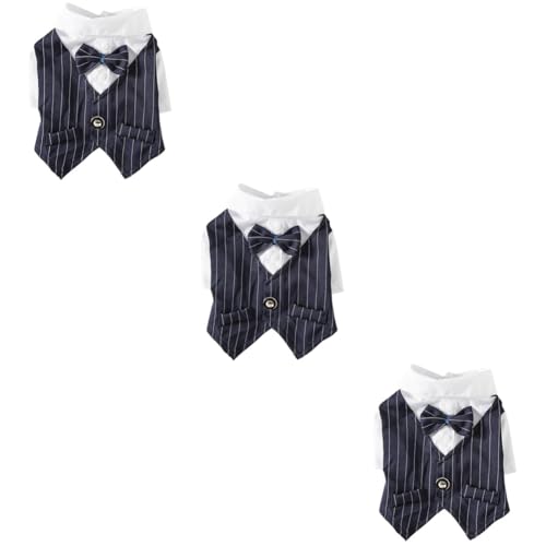 FRCOLOR 3st Kleider Outfits Pet-Anzug-kostü Hund Kleid Tuch Party-hundekleid Kleidung Haustier FRCOLOR 3st Kleider Outfits Pet-Anzug-kostü Hund Kleid Tuch Party-hundekleid Kleidung Haustier von FRCOLOR