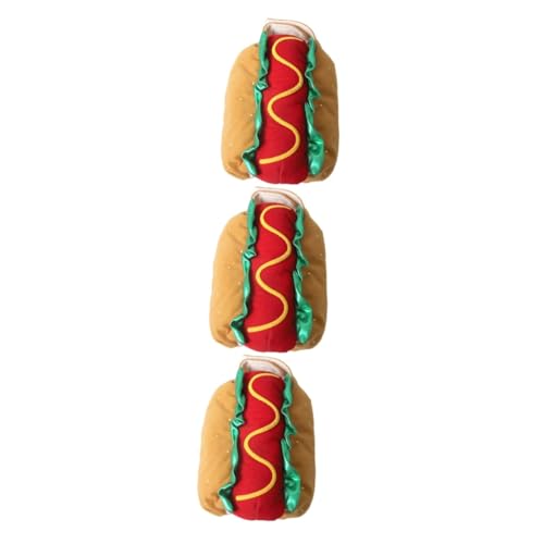FRCOLOR Welpenkleidung 3st Hot-Dog-kostü Katzenkleidung Für Halloween Weihnachtskatzenkleidung Hundekleidung Lustige Hundekostüme Halloween-Party-haustierkostü Hamburger Weihnachten FRCOLOR Welpenkleidung 3st Hot-Dog-kostü Katzenkleidung Für Halloween Weihnachtskatzenkleidung Hundekleidung Lustige Hundekostüme Halloween-Party-haustierkostü Hamburger Weihnachten von FRCOLOR