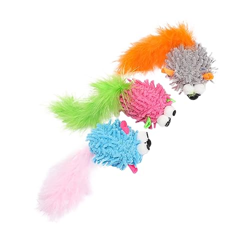 FRCOLOR Lebendige Katzenspielzeuge in Mausform 3-TLG. Interaktive Katzenspielzeuge Katzenspielzeug Geschmeidiges Material Katzenkauspielzeug FRCOLOR Lebendige Katzenspielzeuge in Mausform 3-TLG. Interaktive Katzenspielzeuge Katzenspielzeug Geschmeidiges Material Katzenkauspielzeug von FRCOLOR