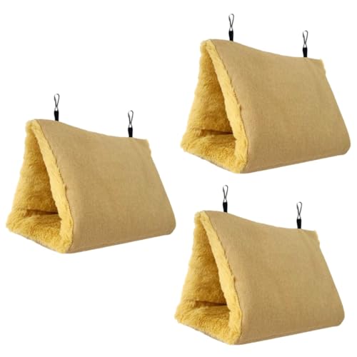 FRCOLOR 3 Stücke Papagei Zubehör Vogel Nest Warme Papagei Hängen Bett Komfortable Hängematte FRCOLOR 3 Stücke Papagei Zubehör Vogel Nest Warme Papagei Hängen Bett Komfortable Hängematte von FRCOLOR