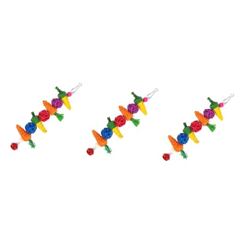 FRCOLOR 3st Papagei Spielzeug Vogel Leiter Vogel-schredder-Spielzeug Käfigspielzeug Zur Nahrungssuche Schön Papagei Holzspielzeug Conure-Spielzeug Sittich Karotte Vogelkäfig Maisblätter FRCOLOR 3st Papagei Spielzeug Vogel Leiter Vogel-schredder-Spielzeug Käfigspielzeug Zur Nahrungssuche Schön Papagei Holzspielzeug Conure-Spielzeug Sittich Karotte Vogelkäfig Maisblätter von FRCOLOR