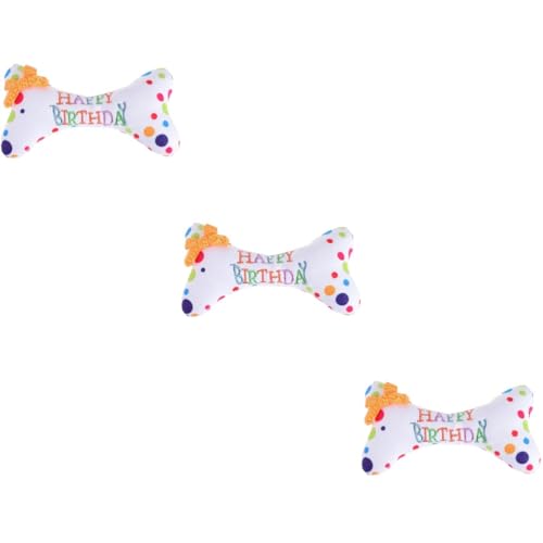 FRCOLOR 3 Stücke Geburtstag Hund Spielzeug Plüsch Welpen Hund Kissen Spaß Hund Liefert Für Geburtstag Feiern Hunde FRCOLOR 3 Stücke Geburtstag Hund Spielzeug Plüsch Welpen Hund Kissen Spaß Hund Liefert Für Geburtstag Feiern Hunde von FRCOLOR