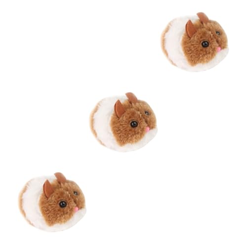 FRCOLOR 3st Plüschtier Spielzeug Hamster FRCOLOR 3st Plüschtier Spielzeug Hamster von FRCOLOR