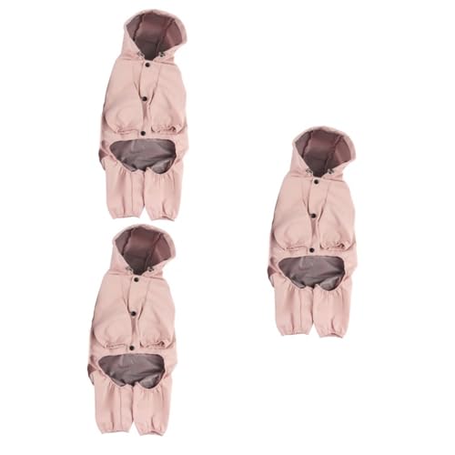FRCOLOR 3st Regenmantel Für Haustiere Regenbekleidung Für Haustiere Welpenkleidung Hund Poncho Regenmantel Schneeanzug Für Hunde Hundeponcho Reflektierende Westen Jackenstoff Hündchen FRCOLOR 3st Regenmantel Für Haustiere Regenbekleidung Für Haustiere Welpenkleidung Hund Poncho Regenmantel Schneeanzug Für Hunde Hundeponcho Reflektierende Westen Jackenstoff Hündchen von FRCOLOR