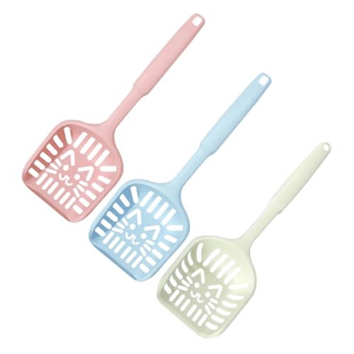 FRCOLOR 3St Schaufel für Katzenstreu cat Litter Shovel katzenstreu schippe Katzenmüllschaufel Cat Scooper Sieb Haustier Katzenstreu Halter Werkzeug zum Aufräumen von Katzen großes Loch FRCOLOR 3St Schaufel für Katzenstreu cat Litter Shovel katzenstreu schippe Katzenmüllschaufel Cat Scooper Sieb Haustier Katzenstreu Halter Werkzeug zum Aufräumen von Katzen großes Loch von FRCOLOR
