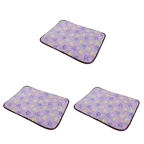 FRCOLOR 3st Sommerkühlmatte Für Haustiere Hund Sommermatte Kostüme Für Bartagamen Haustier-sommermatte Doppelseitige Matten Bettdecke Für Haustiere Katzenballbahn Mehrfarbig Violett FRCOLOR 3st Sommerkühlmatte Für Haustiere Hund Sommermatte Kostüme Für Bartagamen Haustier-sommermatte Doppelseitige Matten Bettdecke Für Haustiere Katzenballbahn Mehrfarbig Violett von FRCOLOR