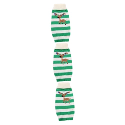 FRCOLOR 3St Outfits für ädchen Katzenpullover Haustierkleidung Welpen-Pullover Weihnachtspullover Kleiner Hundepullover Weihnachtskleidung für Haustiere Weihnachten Hundekleidung Mantel FRCOLOR 3St Outfits für ädchen Katzenpullover Haustierkleidung Welpen-Pullover Weihnachtspullover Kleiner Hundepullover Weihnachtskleidung für Haustiere Weihnachten Hundekleidung Mantel von FRCOLOR