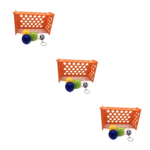 FRCOLOR 3St Papagei Trainingsfußball Tischspielzeug Vogelspielzeug für draußen Futterautomat für Garnelen Spielzeuge Vogel-Fußball-Spielzeug Papagei Fußballspielzeug Mini FRCOLOR 3St Papagei Trainingsfußball Tischspielzeug Vogelspielzeug für draußen Futterautomat für Garnelen Spielzeuge Vogel-Fußball-Spielzeug Papagei Fußballspielzeug Mini von FRCOLOR