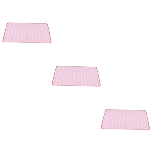 FRCOLOR 3stücke Kühlmatte Für Haustiere Selbstkühlend Und Rosa Für Hunde Und Katzen Und Ausruhen Im Sommer FRCOLOR 3stücke Kühlmatte Für Haustiere Selbstkühlend Und Rosa Für Hunde Und Katzen Und Ausruhen Im Sommer von FRCOLOR