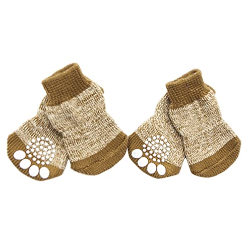 FRCOLOR Verstellbare Hundeschuhe Hunde Schuhe 4 Stück Baumwollsocken Sockenschuhe Baumwolle Lieferungen -Hund FRCOLOR Verstellbare Hundeschuhe Hunde Schuhe 4 Stück Baumwollsocken Sockenschuhe Baumwolle Lieferungen -Hund von FRCOLOR