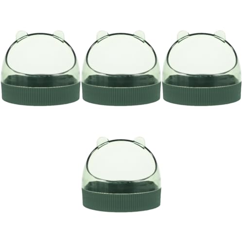 FRCOLOR 4 Stücke Hängende Hamsterschalen Chinchilla-schüssel Haustier-wasserschale Meerschweinchen Ratte Sicher Haushaltswaren von FRCOLOR