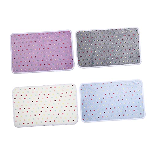 FRCOLOR 4stücke Warme Haustierdecken Bequeme Schlafmatten Für Hunde Und Katzen Ultraweiche Und Kuschelige Decken Aus Korallenvlies Für Ruhe Und Entspannung FRCOLOR 4stücke Warme Haustierdecken Bequeme Schlafmatten Für Hunde Und Katzen Ultraweiche Und Kuschelige Decken Aus Korallenvlies Für Ruhe Und Entspannung von FRCOLOR