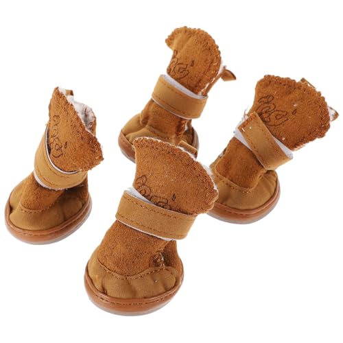 FRCOLOR Schutzstiefel für Hundepfoten 4er-Pack Schneestiefel für Haustiere Fleecefutter Hundeschuhe Größe L FRCOLOR Schutzstiefel für Hundepfoten 4er-Pack Schneestiefel für Haustiere Fleecefutter Hundeschuhe Größe L von FRCOLOR