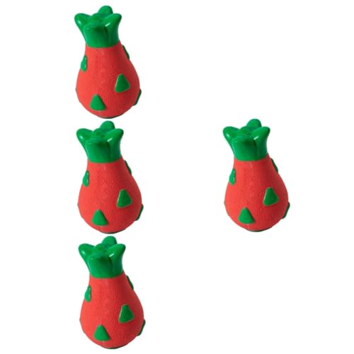 FRCOLOR 4 Stücke Aktive Spielzeug Für Hund Spaß Obst Geformt Molaren Spielzeug Verschleiß-beständig Für Welpen FRCOLOR 4 Stücke Aktive Spielzeug Für Hund Spaß Obst Geformt Molaren Spielzeug Verschleiß-beständig Für Welpen von FRCOLOR