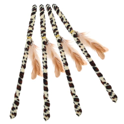 FRCOLOR 4stücke Teiliges Interaktives Katzenspielzeug Mit Feder Und Spielangel Unterhaltsame Beschäftigung Für Katzen Und Kätzchen Zur des Jagdinstinkts des Spiels FRCOLOR 4stücke Teiliges Interaktives Katzenspielzeug Mit Feder Und Spielangel Unterhaltsame Beschäftigung Für Katzen Und Kätzchen Zur des Jagdinstinkts des Spiels von FRCOLOR