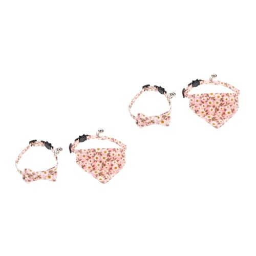 FRCOLOR 4 Stück Katzenhalsband Hundehalsketten für kleine Hunde Hundehalsbänder für Welpen Katzenschleifenhalsband Kätzchenschleifenkragen Haustier Schalkragen binden Krawatte Baumwolle FRCOLOR 4 Stück Katzenhalsband Hundehalsketten für kleine Hunde Hundehalsbänder für Welpen Katzenschleifenhalsband Kätzchenschleifenkragen Haustier Schalkragen binden Krawatte Baumwolle von FRCOLOR