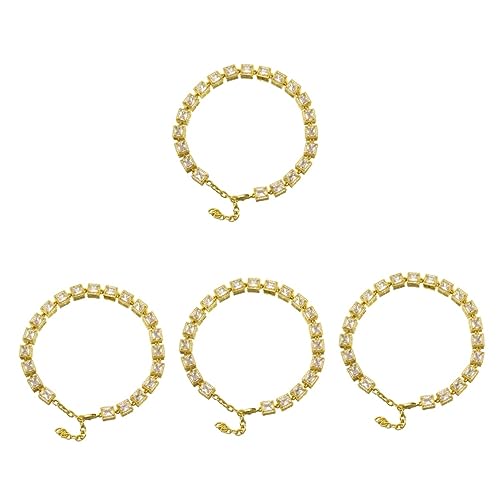 FRCOLOR Kettenhalsketten 4 Stück abreißbares Hundehalsband dekorative Halskette Golddekor eine Halskette Kettenhalsband für Haustiere dekorative Hundekette Hündchen schmücken Erstickung FRCOLOR Kettenhalsketten 4 Stück abreißbares Hundehalsband dekorative Halskette Golddekor eine Halskette Kettenhalsband für Haustiere dekorative Hundekette Hündchen schmücken Erstickung von FRCOLOR