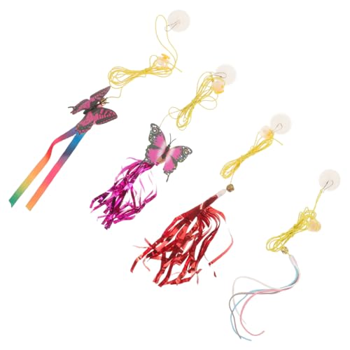 FRCOLOR 4stücke Interaktive Katzen Spielzeug Aufsatz Für Katzenangel Ersatzköpfe Für Katzen Selbstklebende Und Hängende Spielzeuge Fördert Und Neugierde FRCOLOR 4stücke Interaktive Katzen Spielzeug Aufsatz Für Katzenangel Ersatzköpfe Für Katzen Selbstklebende Und Hängende Spielzeuge Fördert Und Neugierde von FRCOLOR
