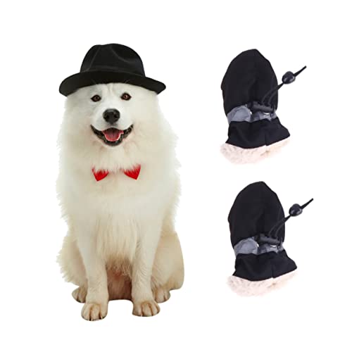 FRCOLOR 4 Stück Regen-Schnee-hundeschuh Hunde Pelzige Stiefeletten Wanderschuhe Für Hunde Hundeschuhe Für Schnee Winterstiefel Für Hunde Kleine Hundeschuhe Pfote Warm Halten Haustier Hund FRCOLOR 4 Stück Regen-Schnee-hundeschuh Hunde Pelzige Stiefeletten Wanderschuhe Für Hunde Hundeschuhe Für Schnee Winterstiefel Für Hunde Kleine Hundeschuhe Pfote Warm Halten Haustier Hund von FRCOLOR