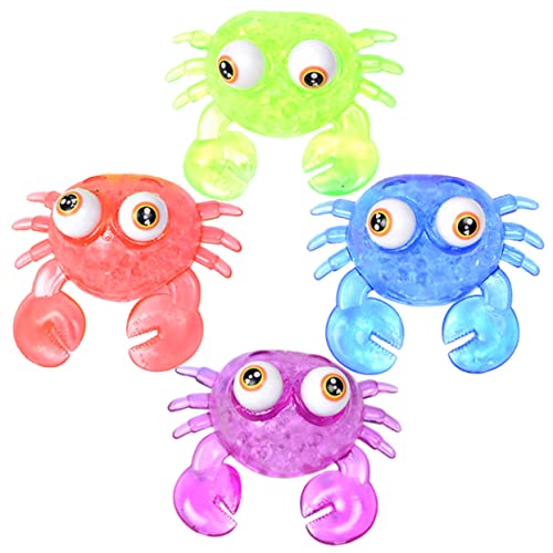 FRCOLOR 4 Stück Prise Musik Kinderspielzeug Spielzeuge Krabbenspielzeug für Kinder Quetschspielzeug Kinder versorgen Druckspielzeug für den Haushalt Stressabbauer Produkte für Kinder TPR FRCOLOR 4 Stück Prise Musik Kinderspielzeug Spielzeuge Krabbenspielzeug für Kinder Quetschspielzeug Kinder versorgen Druckspielzeug für den Haushalt Stressabbauer Produkte für Kinder TPR von FRCOLOR