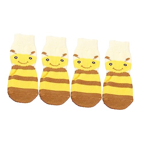 FRCOLOR rutschfeste Socken 4 Stück Sockenschuhe Golden Retriever Atmungsaktiv Socken FRCOLOR rutschfeste Socken 4 Stück Sockenschuhe Golden Retriever Atmungsaktiv Socken von FRCOLOR