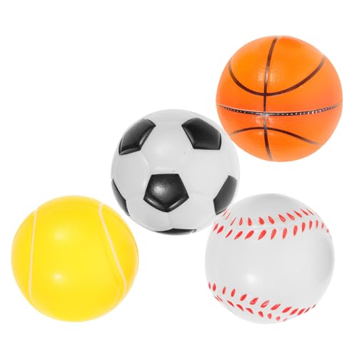 FRCOLOR Spielzeug 4 Stück Tennis Spielzeuge Plüschtier Hundespielzeugball Hundeball trainieren kauen Hunde trainieren Combo-Platte Haustierzubehör Hüpfender Ball FRCOLOR Spielzeug 4 Stück Tennis Spielzeuge Plüschtier Hundespielzeugball Hundeball trainieren kauen Hunde trainieren Combo-Platte Haustierzubehör Hüpfender Ball von FRCOLOR